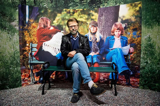 Björn pictured at ABBA The Museum for Svenska Dagbladet - Photo: Lars Pehrson