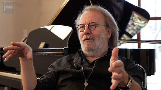 Benny Andersson, December 2013 in Stockholm talking exclusively to icethesite.